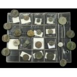 Trajan, Denarius, 110, laureate bust right, rev. Arabia standing left, holding branch and...