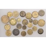 Coin Weights, Charles I, Unite, by Briot (W 976); togerther with a large group of coin...