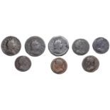 Charles II, Farthings (2), 1674, 1675 (S 3394); William &amp; Mary, Farthing, 1694 (S 3453);...