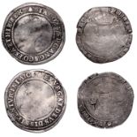 IRELAND, Philip and Mary, Groat, 1557, mm. rose, 2.37g/3h (S 6501B; DF 237); ?James I,...