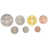 Elizabeth II (1952-2022), Decimal issues, Euro Trial Set, 1992, comprising Ten Ecu to...