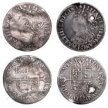 Elizabeth I, Milled coinage, Sixpence, 1562, mm. star, bust B, tall narrow bust, plain...