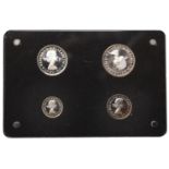 Elizabeth II (1952-2022), Maundy Set, 1989 (S 4211). As struck; in plastic case &pound;100-&pound;1