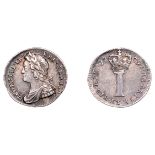 George II (1727-1760), Maundy Penny, 1739 (ESC 1825; S 3715A). About as struck, beautifully...