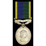 Efficiency Medal,&nbsp;E.II.R., 2nd issue, T. &amp; A.V.R.&nbsp;(22982698 Pte. D. T. M. Richardson..