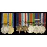 Family Group: Pair: Sapper K. G. Freeman, Canadian Engineers British War and Victory...