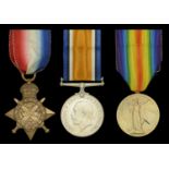 Three: Lance Corporal J. Tower, Royal West Surrey Regiment 1914 Star (L-9926 Pte. J....