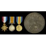 Family Group: Three: Sapper S. G. Fenwick, Royal Engineers, who was killed in action on...
