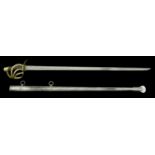 French Napoleonic Heavy Cavalry Cuirassier's Sword. A very good example with a straight...