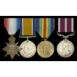 Four: Sergeant J. Hogg, Royal Engineers, late Royal Scots 1914-15 Star (13457 L. Cpl. J....