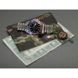 Rolex. A stainless steel automatic dual time wristwatch with date, Ref. 16700, GMT-Master,...