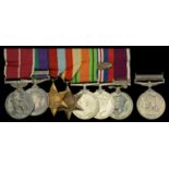 A Second War B.E.M. group of eight awarded to Major W. Cornish, Royal Signals, who was...