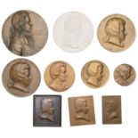 Austria, Wolfgang Amadeus Mozart, undated, a bronze medal by A. Hartig, 73mm, 152.19g...