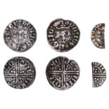 Henry III, Long Cross coinage, Pennies (2), both class IIb, Lincoln, Ricard, ric ard onl...