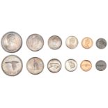 Canada, Elizabeth II, Proof-like Set, 1967, comprising Dollar to 1 Cent, Ottawa (cf. KM...