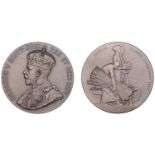 George V, British Empire Exhibition, 1925, a bronze medal by B. Mackennal and P. Metcalfe,...