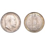Edward VII (1901-1910), Florin, 1902 (ESC 3577; S 3981). Prettily toned and lustrous, about...
