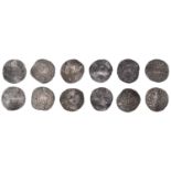 Richard I to Henry III, Short Cross Pennies (6), various classes and mints [lot]. Fair to...