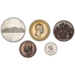 International Industrial Exhibition, London, 1851, a gilt white metal medal by Allen &amp;...