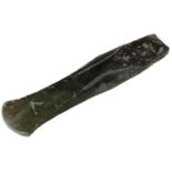 European Bronze Age, Palstave, c. 1500 BC, elongated blade with an expanded cutting edge,...