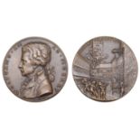Germany, Mozart Festival at the Wartburg, 1925, a bronze medal by K. Goetz, bust left, rev....