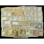 A Varied Group of Notes including Mauritius (3), Lebanon (20), DR Congo (3), Algeria (2),...