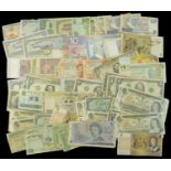 A Selection of world notes from Cayman Islands, South Africa, Fiji, Singapore, Guernsey,...