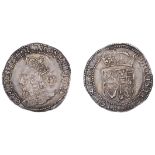 Charles I (1625-1649), Second coinage (Briot's Hammered issue), Half-Merk, no mm., 3.30g/6h...