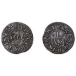 17th Century Tokens, KENT, Brasted, William Lines, Farthing, 1666, 1.07g/9h (N 2388; BW....
