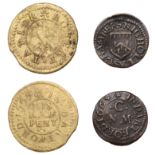 17th Century Tokens, KENT, Dartford, Nichollas Chambers, Farthing, 1664, 0.80g/6h (N &ndash;;...