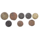 17th Century Tokens, LONDON (City), St Paul's Churchyard, W.A.C. at the samson, Farthing,...