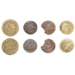 17th Century Tokens, KENT, Faversham, Francis Waterman, Farthing, 1.20g/6h (N 2566; BW....