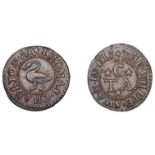 17th Century Tokens, CAMBRIDGESHIRE, Ely, Thomas Chadrton, Farthing, 1.19g/9h (GO 102, this...