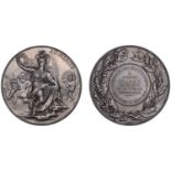 FRANCE/BELGIUM, Minerve, or Au M&eacute;rite [Minerva, or For Merit], 1880, an Art Nouveau silver...