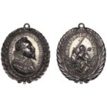 SWEDEN, Gustav Adolf, 1631, a cast oval silver Tapferkeitsmedaille [Medal of Valour] by K....