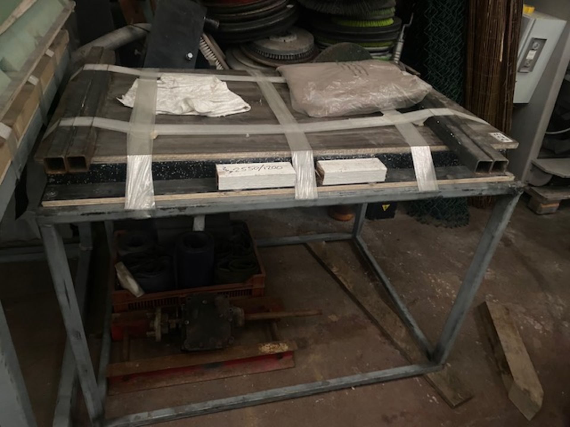 Fibreglass Tables 4no with moulds & 40 litres dichloroeythene hepetane 80 litres of CR180AQP to form - Image 4 of 7