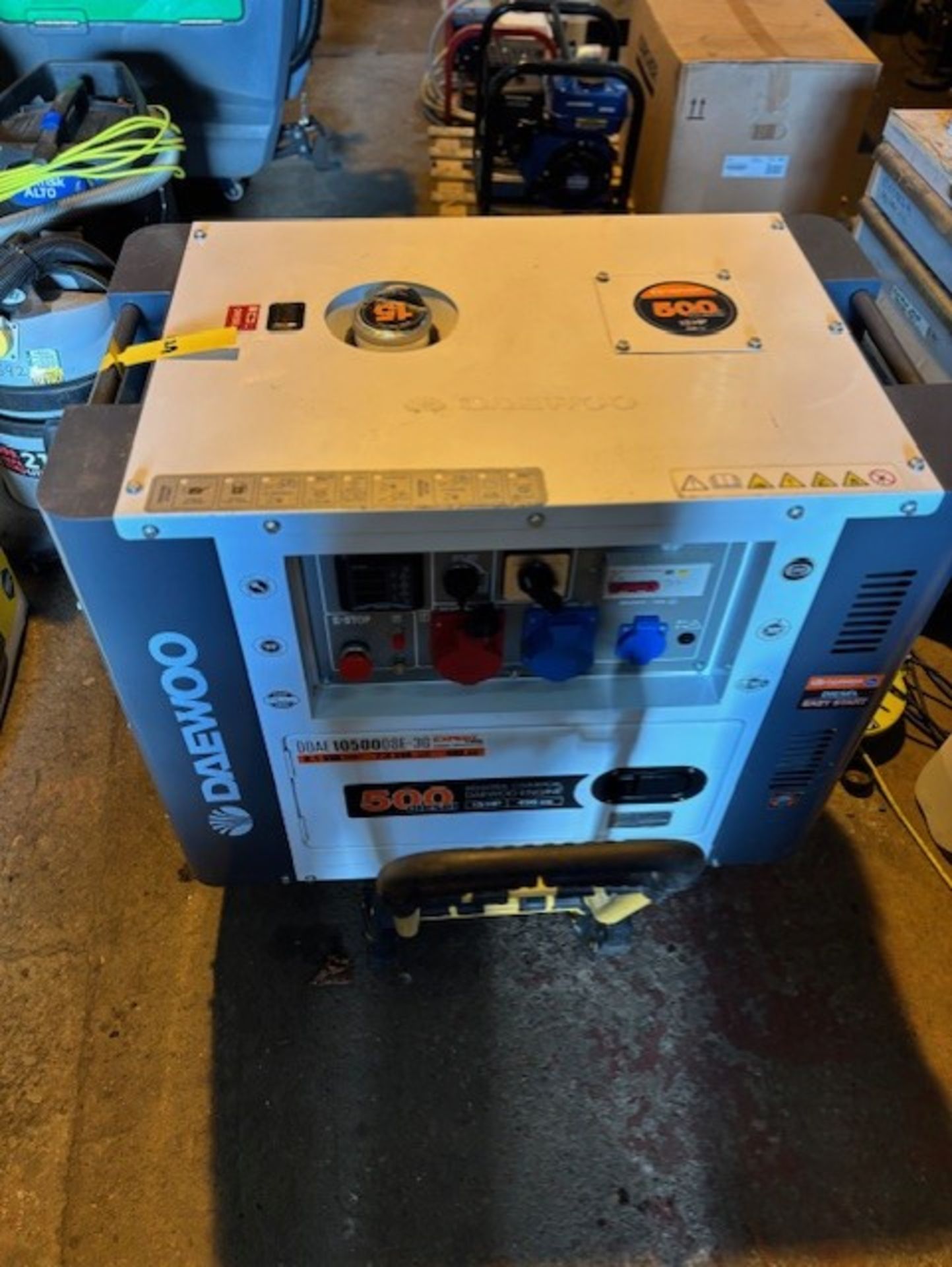 Daewoo products being a super silent 8.1kva  500cc generator do your research guys these are - Image 2 of 6