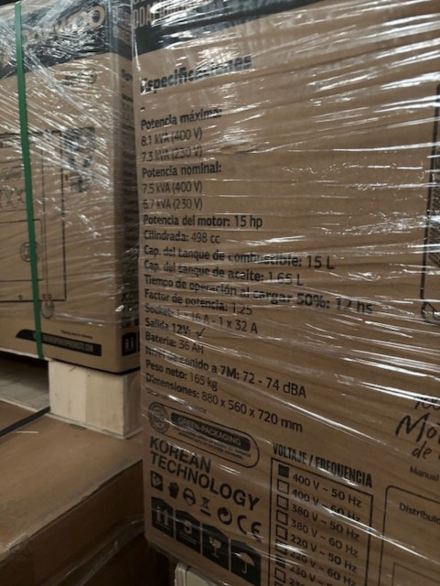 Daewoo products being a super silent 8.1kva  500cc generator do your research guys these are - Image 4 of 5