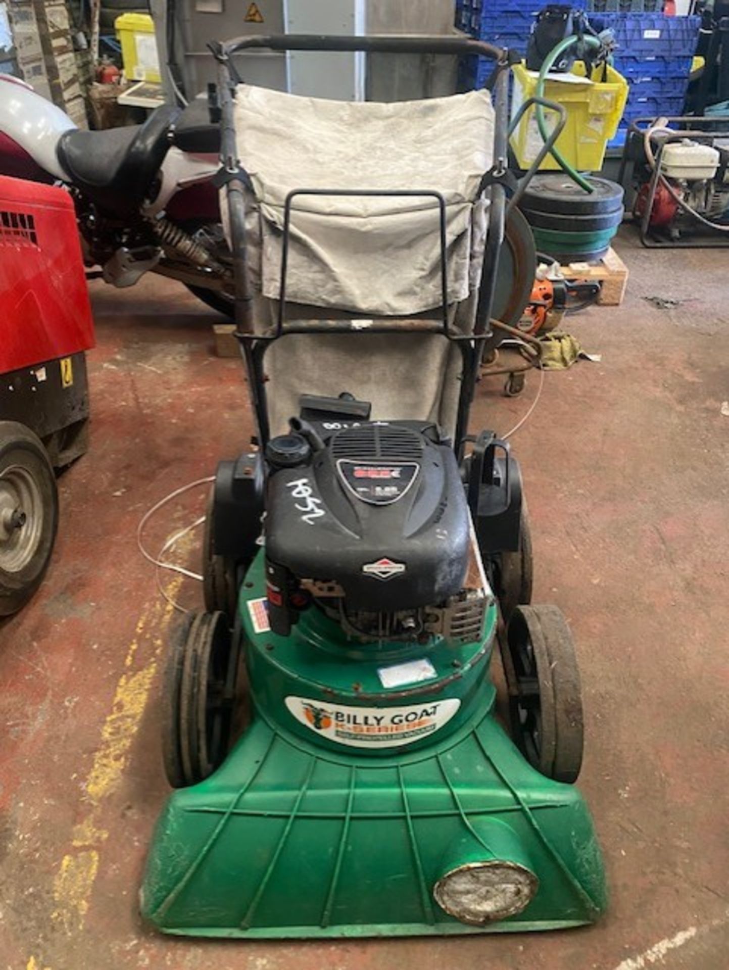 Billy Goat Vacuum starts just needs chain to move without pushing it yourself - Image 3 of 4