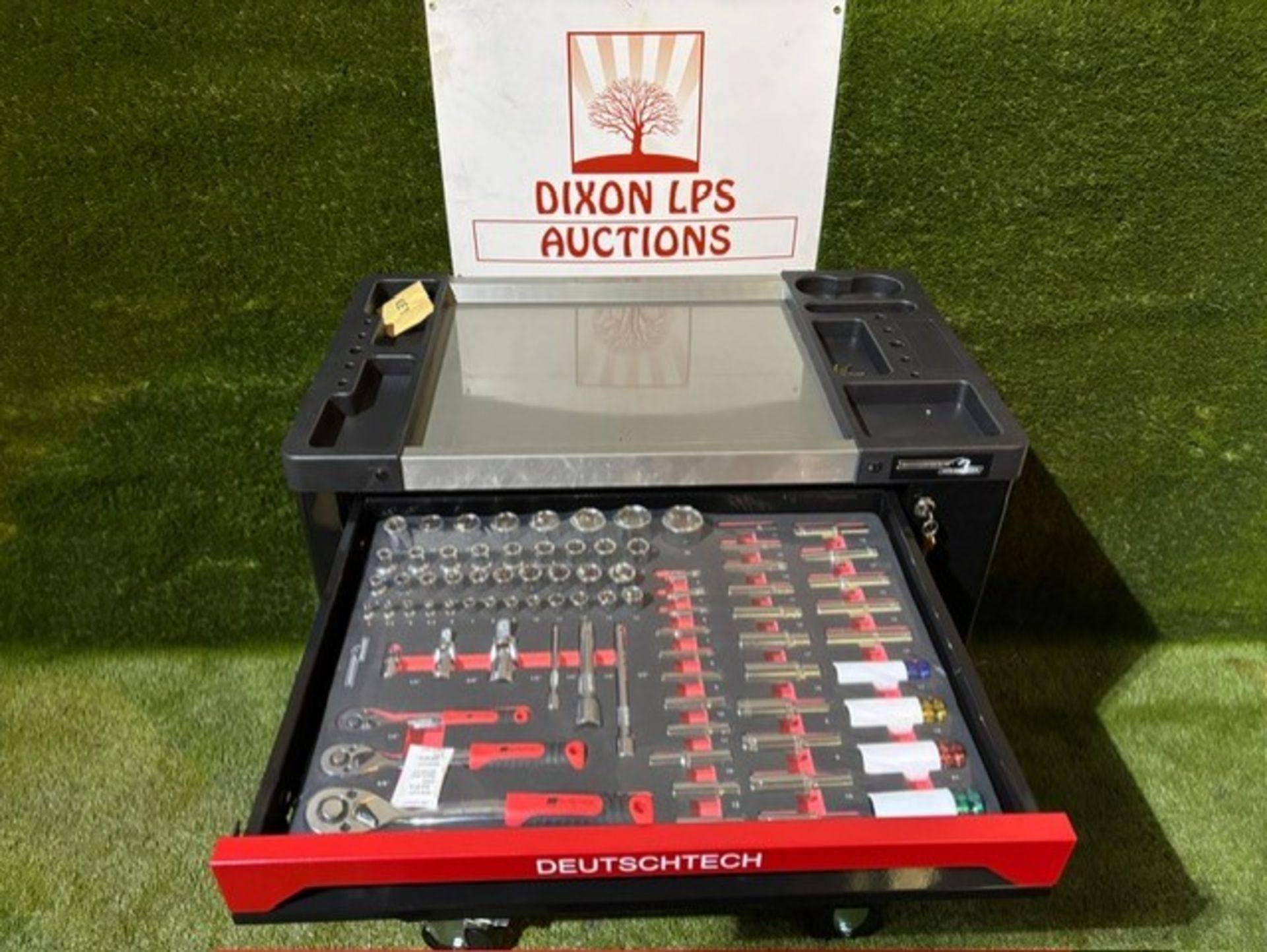 Deutch tech tool box 286 piece brand new been on display no box no bits missing nothing faulty or - Image 3 of 15