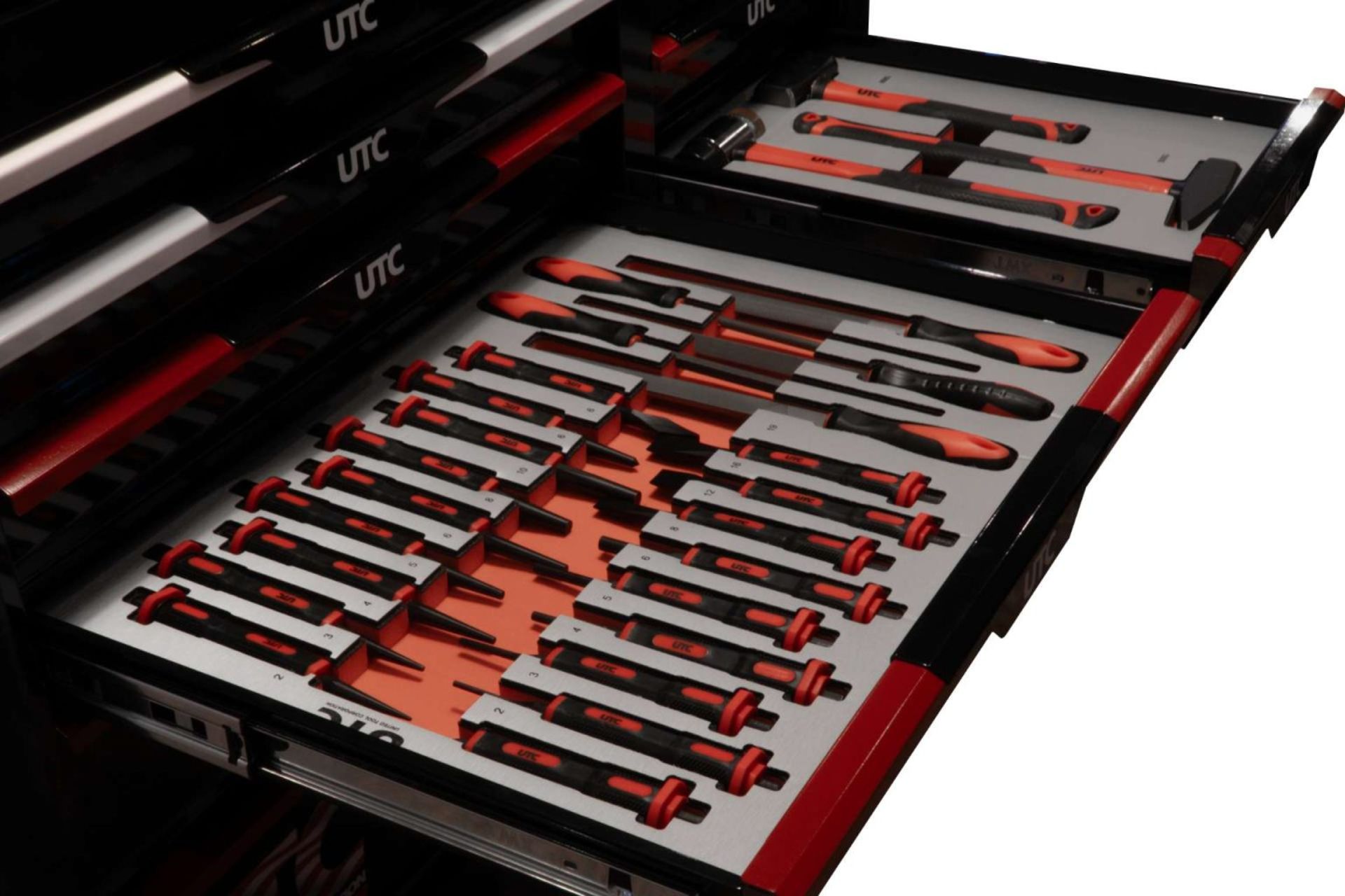 United Tool Corporation Tool Box - 13 drawer tool cabinet Model 810056-utc - Image 6 of 7