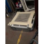 Air con unit for a ceiling or wall