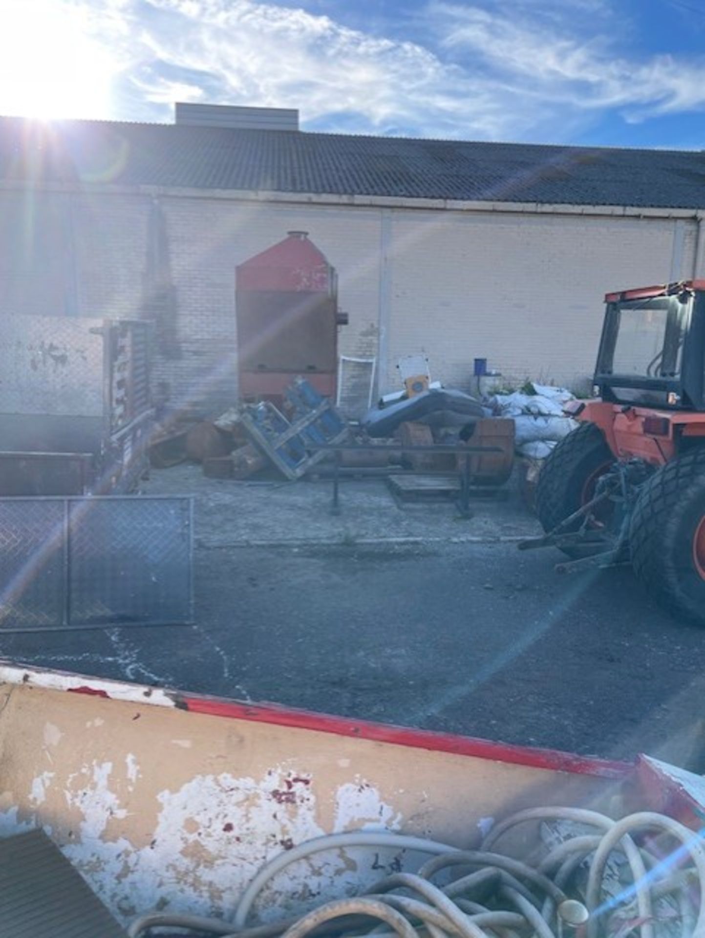 Incinerator large unfinished but needs to go