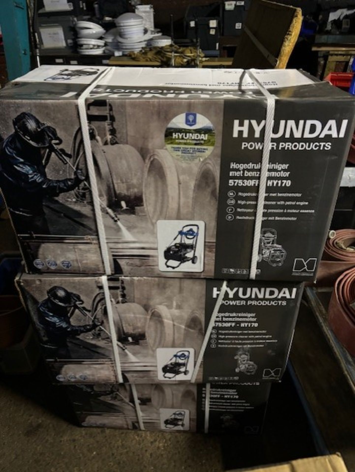 Hyundai pressure washers brand new still in box again not defects or anything like that bought