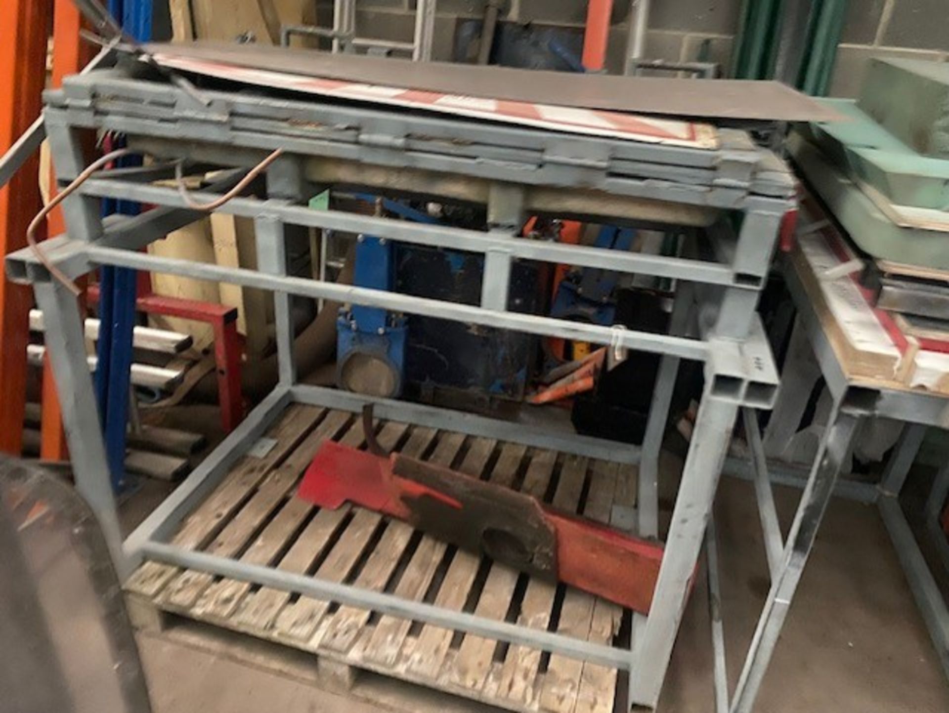 Fibreglass Tables 4no with moulds & 40 litres dichloroeythene hepetane 80 litres of CR180AQP to form - Image 2 of 7