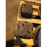 2 x Cast water Hydrant covers