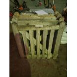 90cm wide x 97cm tall Handmade wooden gate