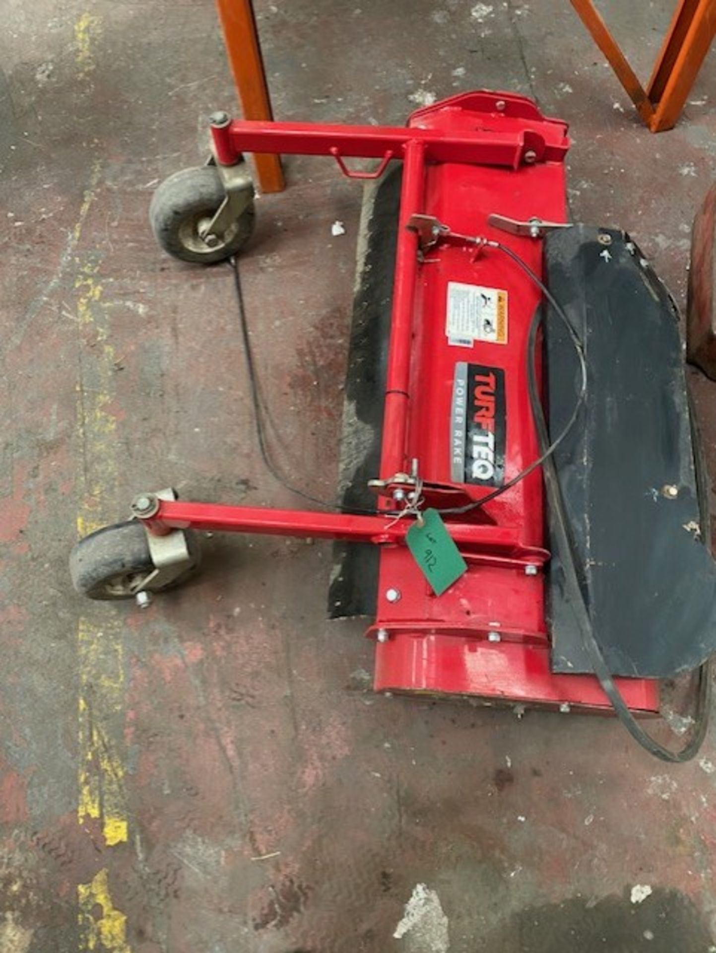 Turf Teq Belt Driven Power Rake