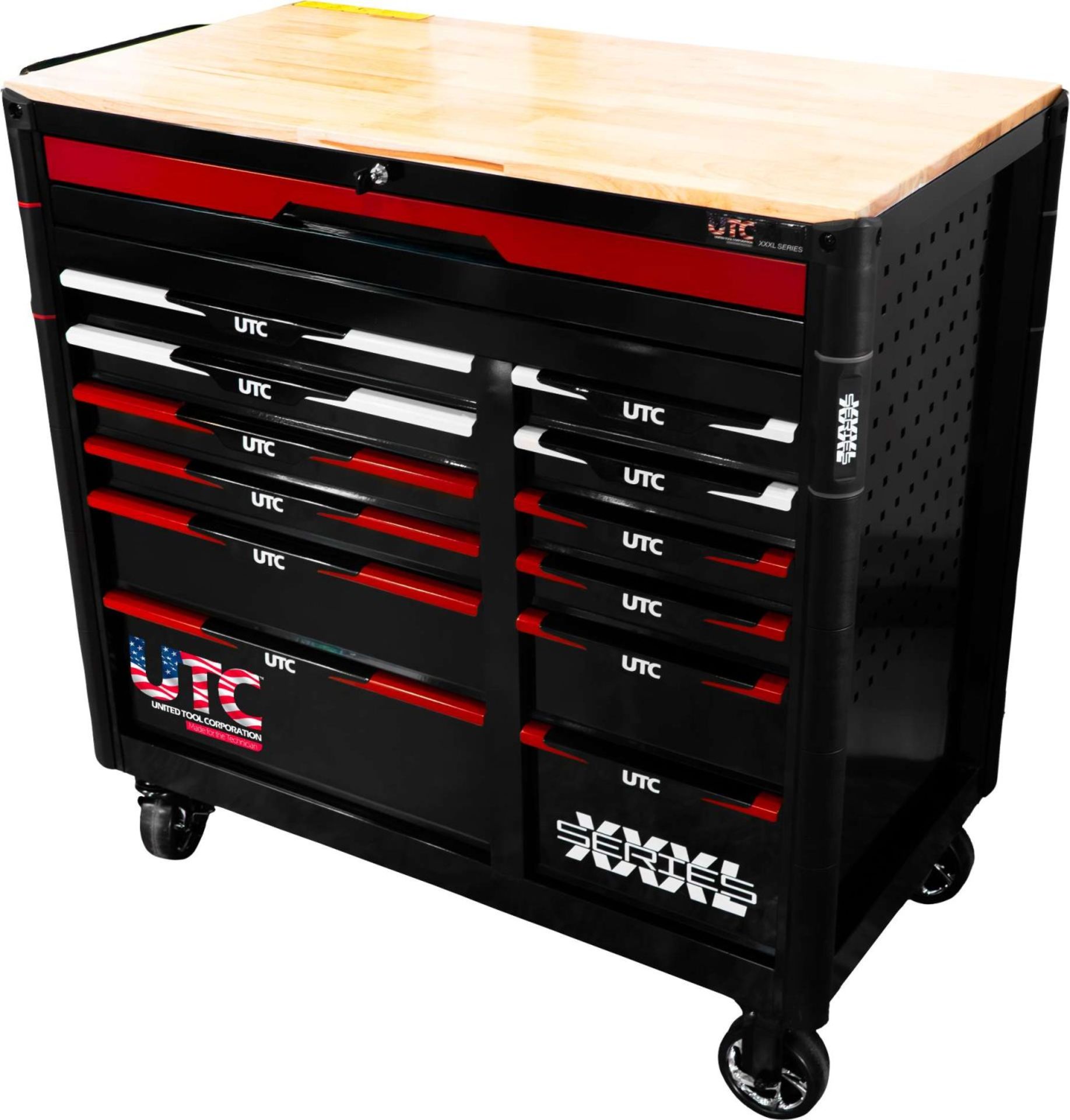 United Tool Corporation Tool Box - 13 drawer tool cabinet Model 810056-utc