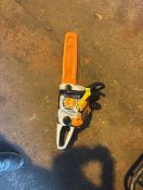 Stihl 162, chainsaw new unused. 2 stroke petrol engine good little stihl bar and chain on it ready